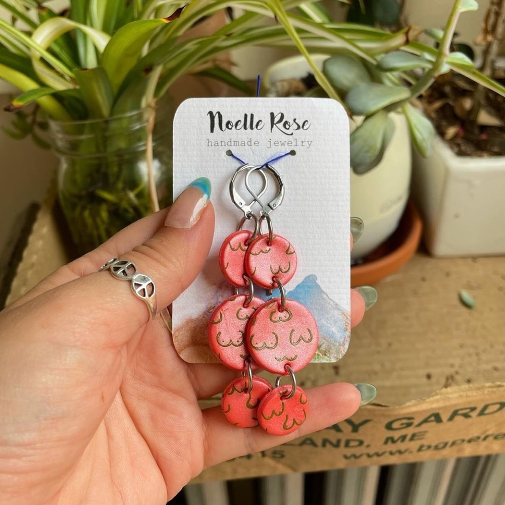 Polymer Clay earrings!